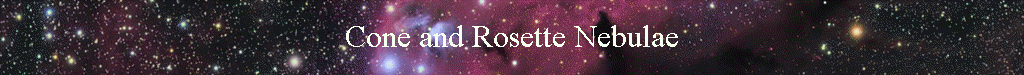 Cone and Rosette Nebulae