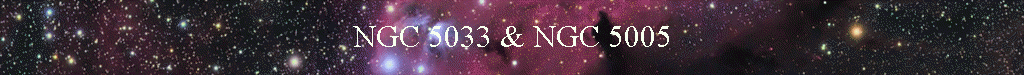 NGC 5033 & NGC 5005