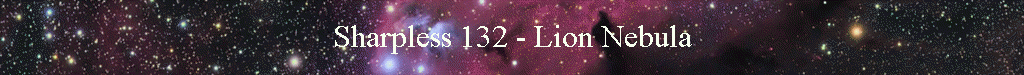 Sharpless 132 - Lion Nebula